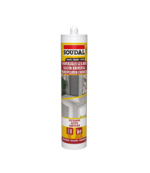 Silicon Universal Negru Pentru Interior/Exterior Soudal 280 Ml / BAX 15 Buc